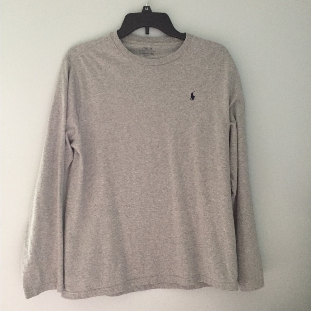 Long sleeve polo shirt